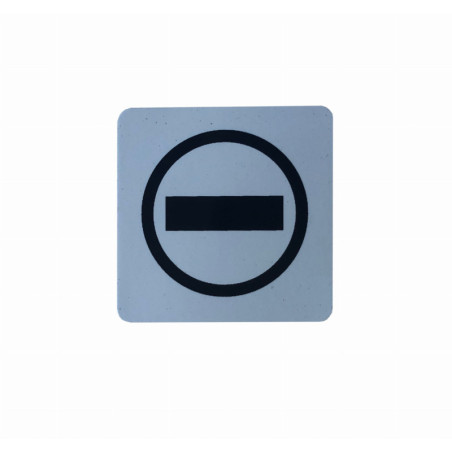 C654-45 Naklejka " - " (Decal) ROBINSON  R22 / R44 / R66