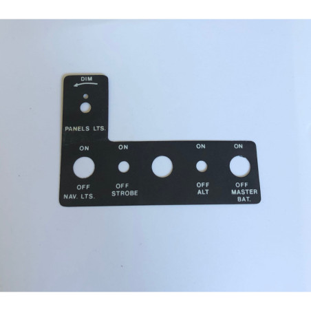 A724-1 Name plate ROBINSON R22