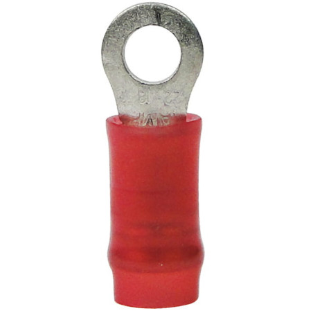 31890 Końcówka oczkowa (Ring tongue nylon insulated) 22-16, ⌀8