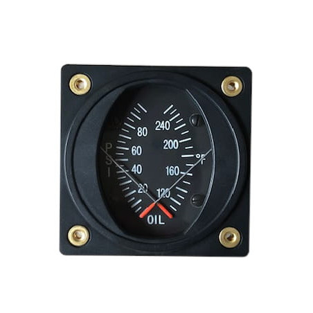 10-04055 (PT2-10P30F) Wskaźnik ciśnienia oleju/temperatury SWIFT GAUGE DUAL OIL PRESSURE / OIL TEMPERATURE GAUGE