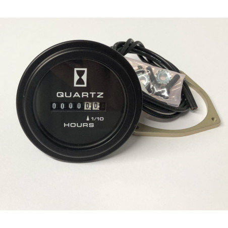 D830-1 Hourmeter / Licznik godzin, round ROBINSON R22 / R44