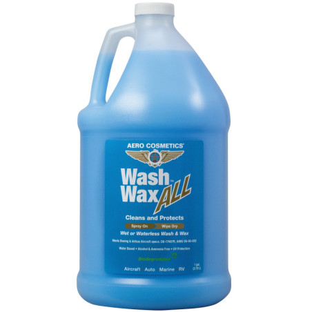 Środek myjący i wosk w jednym Wash Wax ALL AERO COSMETICS - 1 gallon ( 3,78L )