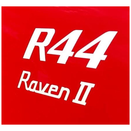 R44RAVENII Szablon Raven II Logo Stencil Set