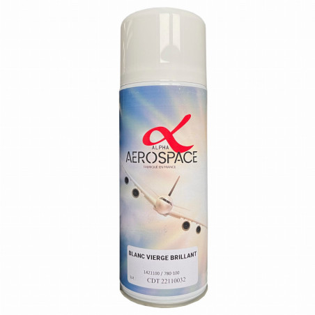 1421100 780-100 Farba lotnicza BIAŁA w aerozolu 400ml - Alpha Aerospace