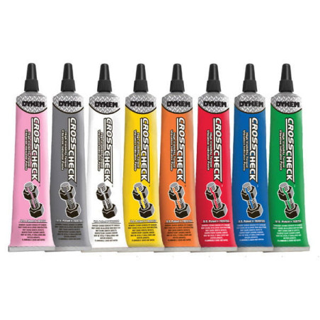 Znacznik, plomba chemiczna - wizualne wykrywanie poluzowanych połączeń - DYKEM CROSS CHECK TORQUE SEAL