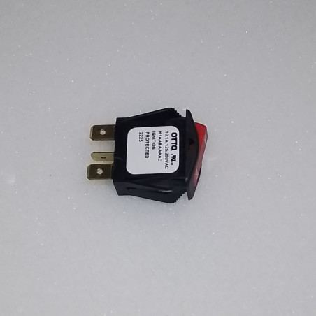 G184-2 Switch, red SPDT ROBINSON