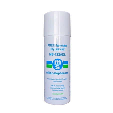MS-122ADL Suchy smar - miller-stephenson PTFE Release Agent Dry Lubricant 12 oz