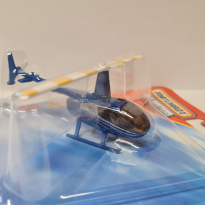 Matchbox Sky Buster Śmigłowiec Robinson R66 Turbine R8746