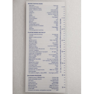 MT599-1 R44 Operating Limitations And Pilot's Checklist