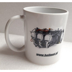 Kubek z motywem silnika lotniczego