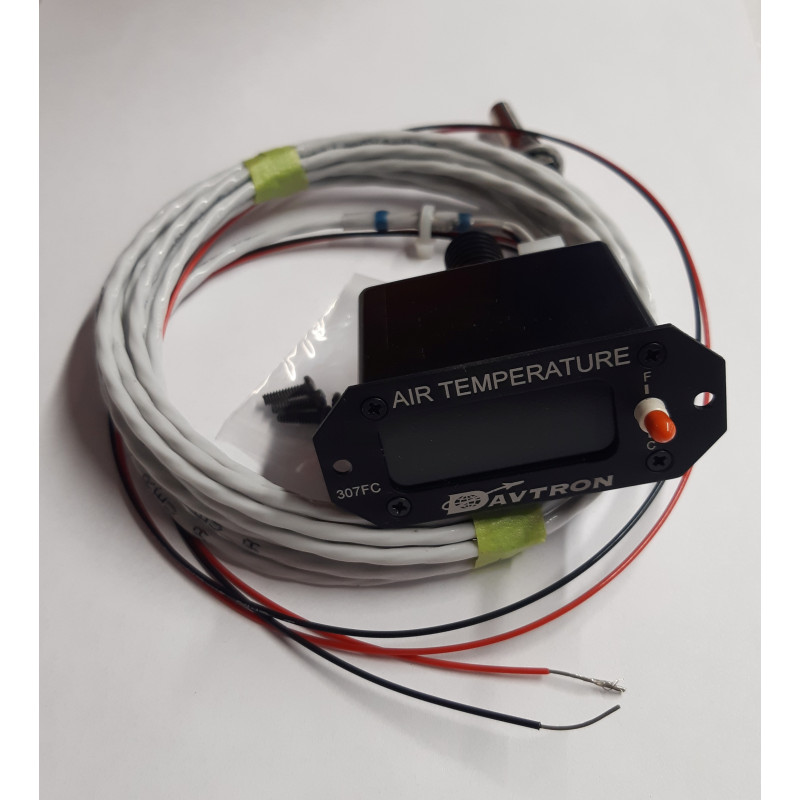 DAVTRON 307FC Outside air temperature gauge multi function