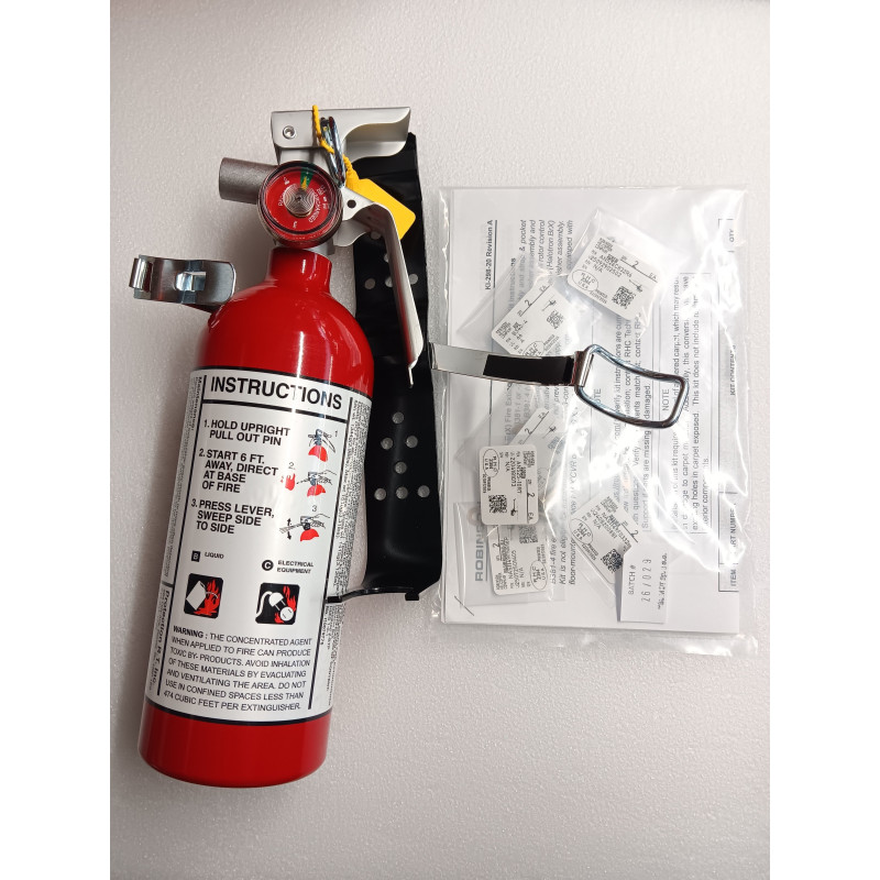 KI-298-20 Zestaw konwersyjny gaśnicy (HALOTRON BRX) Fire extinguisher conversion kit ROBINSON R44