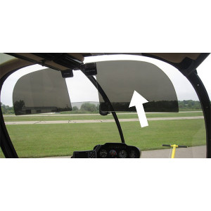 Wymienna osłona szybka / Osłony przeciwsłoneczne Sun Visors ROBINSON R44/R66