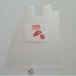 C469-49 Scuff plate, LH, 5-Screw ROBINSON R44