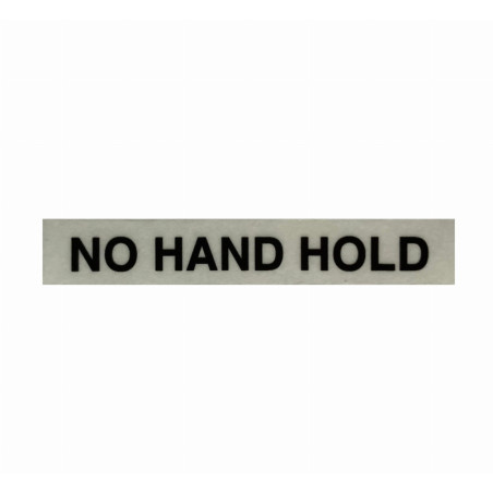 C654-18 Naklejka Decal, "No Hand Hold" ROBINSON R44