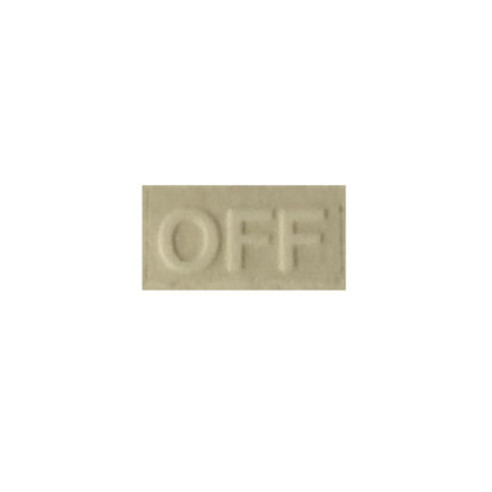 A654-13 Naklejka Decal, "Off" Fuel, Heater, Spotlight ROBINSON R22/ R44