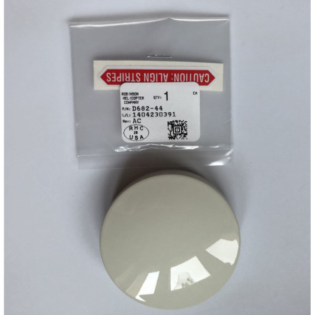 R7295 A689-6 Korek wlewu paliwa - Painted Fuel Cap Assy (White) ROBINSON R22 / R44
