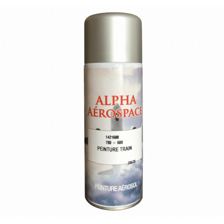 Farba lotnicza ALUMINIUM PEINTURE TRAIN w aerozolu 400ml - Alpha Aerospace 780-600