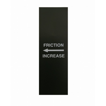A654-7 Naklejka "FRICTION INCREASE" ROBINSON R22/R44