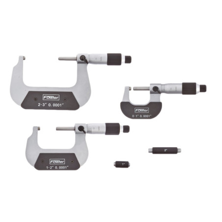 Fowler 0-3" Zestaw mikromierzy Swiss Style Micrometer Set 52-229-213-0