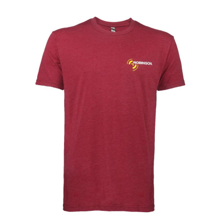 R8102 R66 T-shirt CZERWONY
